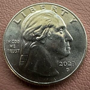 2023 D Edith Kanaka'Ole Quarter In Cod We Trust Mint Error